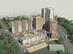 Многоквартирные жилые дома с нежилыми помещениями по ул. Кирова, 41 в г.Чита