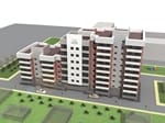 Жилой дом с офисными помещениями по ул. Зверева в г. Иркутске